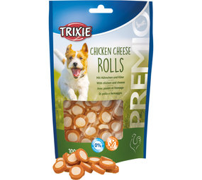 Trixie PREMIO CHICKEN CHEESE ROLLS 100G