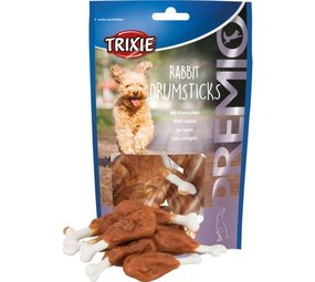 Trixie PREMIO RABBIT DRUMSTICKS 100G Trixie PREMIO RABBIT DRUMSTICKS 100G