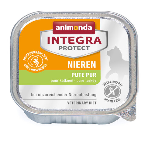 Integra Integra Kat Nieren Kalkoen 100gr Integra Integra Kat Nieren Kalkoen 100gr