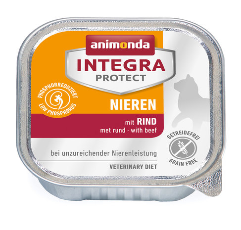 Animonda Integra Kat Nieren Rundvlees 100gr