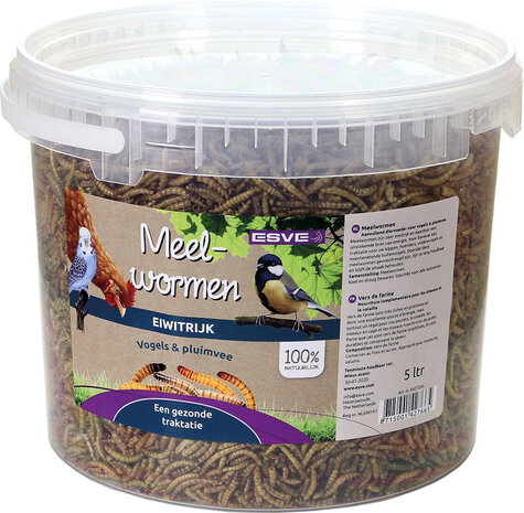 Esve Esve Meelwormen Emmer 5 Liter