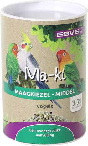 Esve Esve Maagkiezel Middel  Parkiet 225gr Esve Esve Maagkiezel Middel  Parkiet 225gr