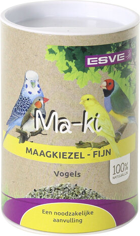 Esve Esve Maagkiezel Fijn Kanarie 225gr Esve Esve Maagkiezel Fijn Kanarie 225gr
