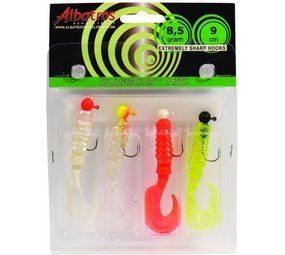 Albatros Albatros TWISTERKIT 8.5GR 9CM Albatros Albatros TWISTERKIT 8.5GR 9CM