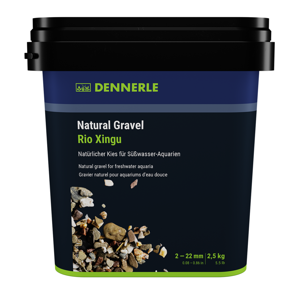 Dennerle Dennerle natural gravel Rio Xingu 2 - 22 mm Dennerle Dennerle natural gravel Rio Xingu 2 - 22 mm