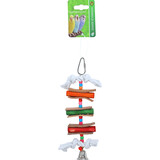 de Boon Ladder hout met leer en bel 19 cm de Boon Ladder hout met leer en bel 19 cm