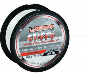 Piet Vogel STIFFY TRANSPARANT HOOKLINK 20M Piet Vogel STIFFY TRANSPARANT HOOKLINK 20M