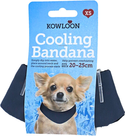 Kowloon Cool bandana donkerblauw
