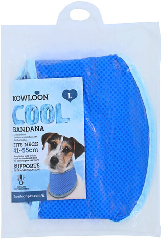Kowloon Cool bandana PVA blauw Kowloon Cool bandana PVA blauw