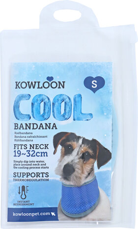 Kowloon Cool bandana PVA blauw Kowloon Cool bandana PVA blauw