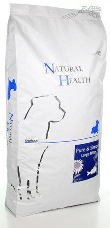 Natural Health Natural Health Dog Fish & Rice Large Bite Natural Health Natural Health Dog Fish & Rice Large Bite