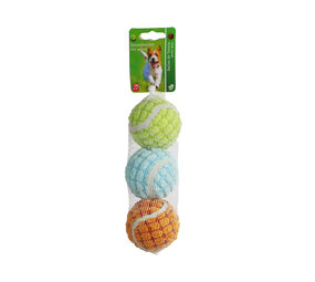 de Boon Boon tennisbal soft squeak m ass. net 3 st. de Boon Boon tennisbal soft squeak m ass. net 3 st.