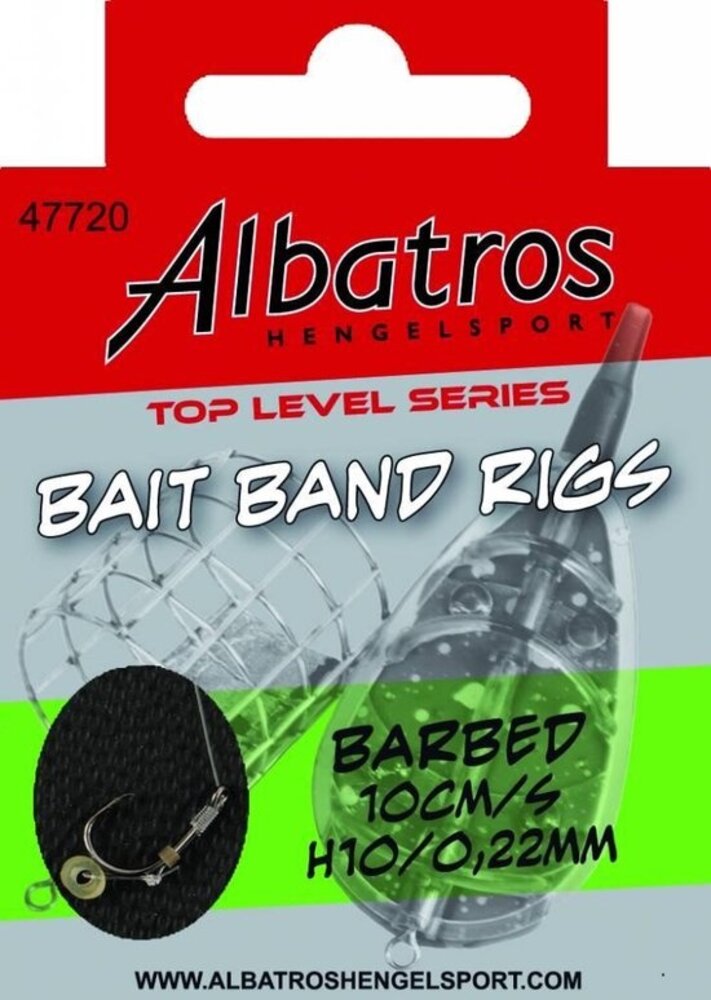 Albatros Albatros TOPLEVEL BAITBAND RIG S 10CM