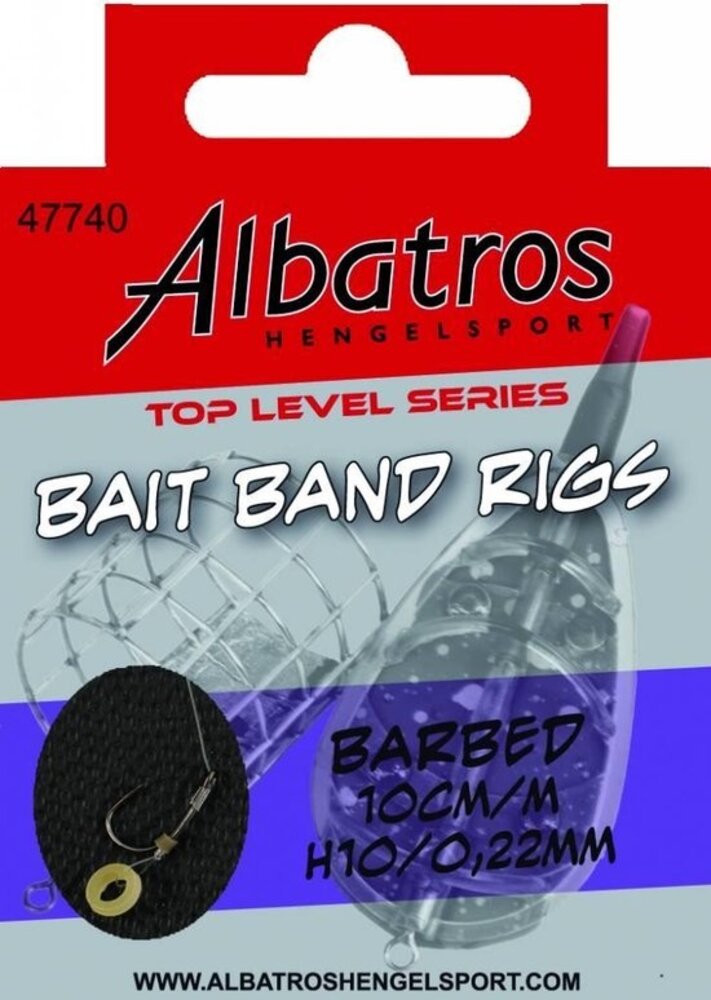 Albatros Albatos TOPLEVEL BAITBAND RIG M 10CM Albatros Albatos TOPLEVEL BAITBAND RIG M 10CM