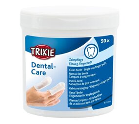 Trixie DENTAL CARE VINGERPADS 50ST Trixie DENTAL CARE VINGERPADS 50ST