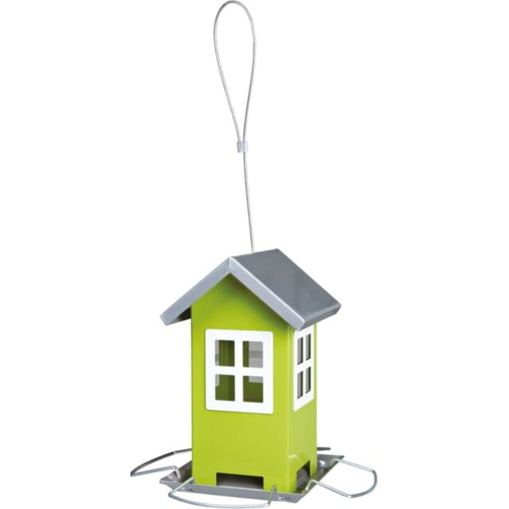 Trixie VOEDERHUIS METAAL GROEN 1.000 ML 20 CM Trixie VOEDERHUIS METAAL GROEN 1.000 ML 20 CM