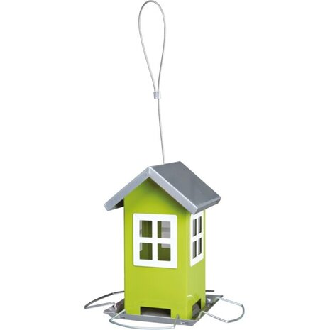 Trixie VOEDERHUIS METAAL GROEN 1.000 ML 20 CM Trixie VOEDERHUIS METAAL GROEN 1.000 ML 20 CM