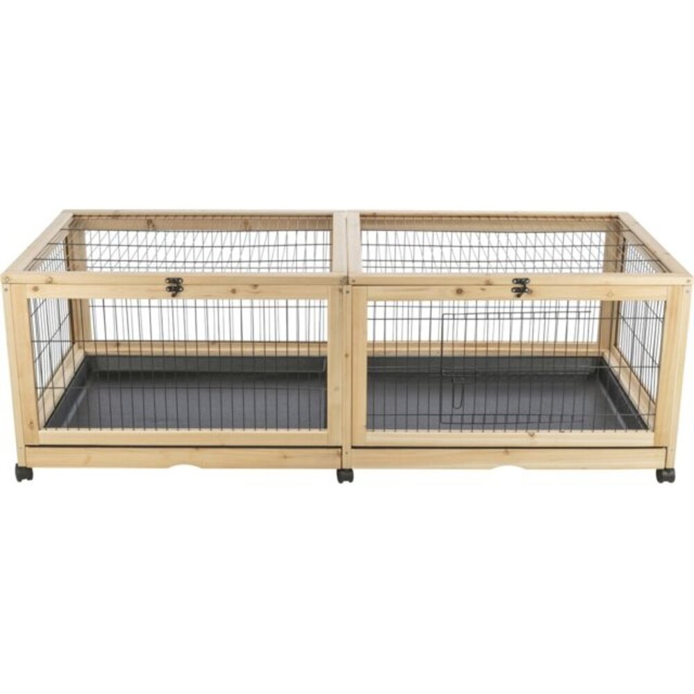 Trixie INDOOR VERBLIJF HOUTMETAAL 150 X 50 X 60 Trixie INDOOR VERBLIJF HOUTMETAAL 150 X 50 X 60