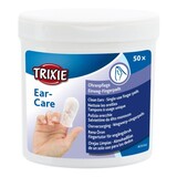 Trixie EAR CARE OORVERZORGING VINGERPADS 50ST Trixie EAR CARE OORVERZORGING VINGERPADS 50ST