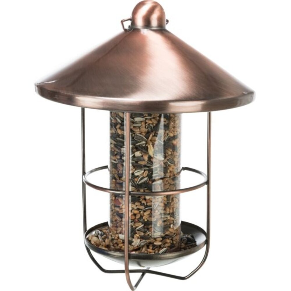 Trixie VOERDISPENSER MET BESCHERMROOSTER 500 ML Trixie VOERDISPENSER MET BESCHERMROOSTER 500 ML