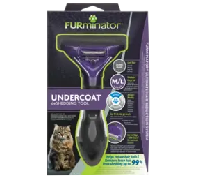 Furminator FURMINATOR M/L CAT UNDERCOAT TOOL LONG HAIR Furminator FURMINATOR M/L CAT UNDERCOAT TOOL LONG HAIR