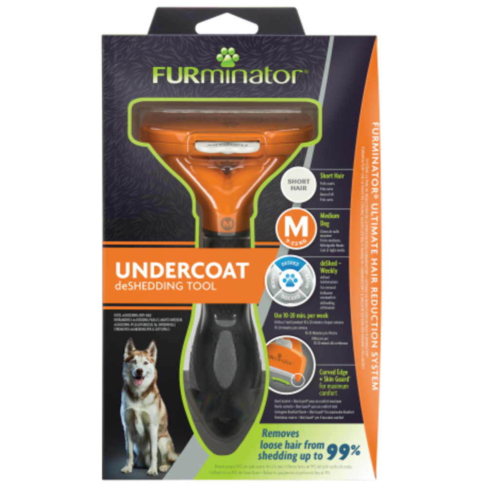 Furminator FURMINATOR M DOG UNDERCOAT TOOL  SHORT HAIR Furminator FURMINATOR M DOG UNDERCOAT TOOL  SHORT HAIR