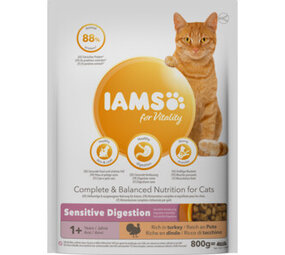 Iams IAMS CAT AD SENS DIGEST TURKEY 800 GR Iams IAMS CAT AD SENS DIGEST TURKEY 800 GR