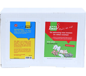 Stay Away STAY AWAY HUISGEBRUIK ANTI RATMUIS SET. Stay Away STAY AWAY HUISGEBRUIK ANTI RATMUIS SET.