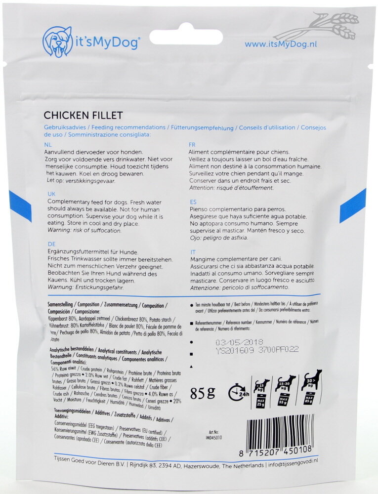 It's My Dog ITS MY DOG CHICKEN FILLET It's My Dog ITS MY DOG CHICKEN FILLET