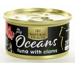 Natural Health NATURAL HEALTH CAT OCEAN TUNA  CLAMS 85GR Natural Health NATURAL HEALTH CAT OCEAN TUNA  CLAMS 85GR