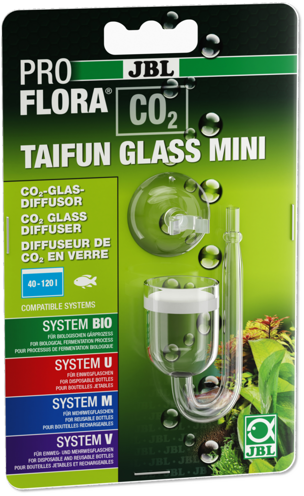 JBL JBL PROFLORA CO2 TAIFUN GLASS MINI JBL JBL PROFLORA CO2 TAIFUN GLASS MINI