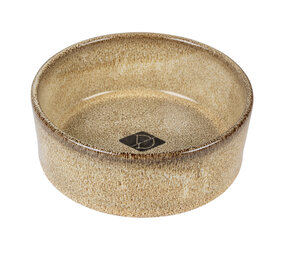 D&D TRENDY EETBAK JASPER 16 CM ZANDBRUIN D&D TRENDY EETBAK JASPER 16 CM ZANDBRUIN