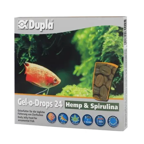 Dupla DUPLA GEL-O-DROPS 24 HEMP & SPIRULINA Dupla DUPLA GEL-O-DROPS 24 HEMP & SPIRULINA