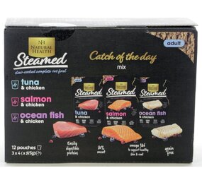 Natural Health Natural Health Steamed cat 12X85gr Natural Health Natural Health Steamed cat 12X85gr