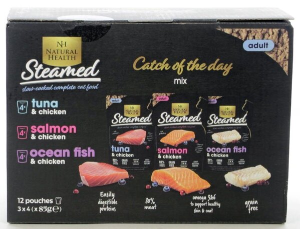 Natural Health Natural Health Steamed cat 12X85gr