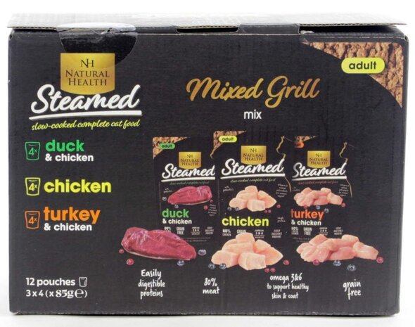 Natural Health Natural Health Steamed cat 12X85gr