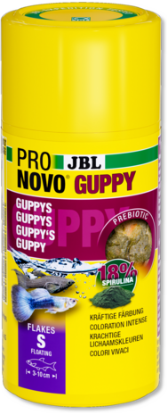 JBL JBL PRONOVO GUPPY FLAKES S 100ML JBL JBL PRONOVO GUPPY FLAKES S 100ML
