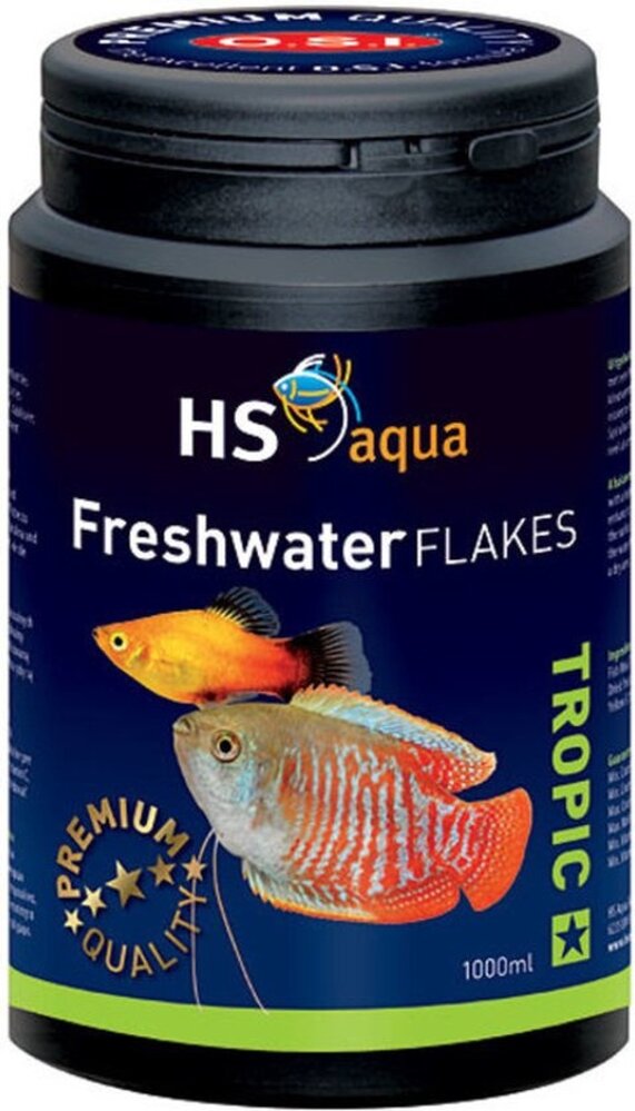 HS Aqua Producten | Alles voor een Gezond & Helder Aquarium Hs Freshwater Flakes HS Aqua Producten | Alles voor een Gezond & Helder Aquarium Hs Freshwater Flakes