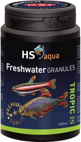 HS Aqua Producten | Alles voor een Gezond & Helder Aquarium Hs Freshwater Granules Xs