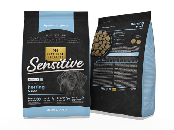 Natural Health Natural Health Fish&rice Puppy Large Bite Natural Health Natural Health Fish&rice Puppy Large Bite