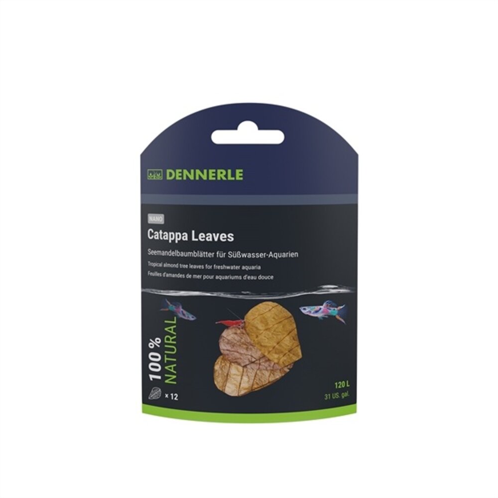 Dennerle DENNERLE NANO CATAPPA LEAVES 12 ST Dennerle DENNERLE NANO CATAPPA LEAVES 12 ST
