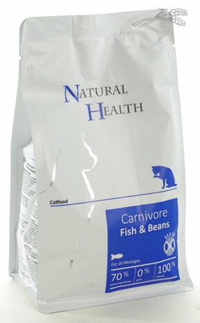 Natural Health Natural Health Cat Carnivore Fish&Beans Natural Health Natural Health Cat Carnivore Fish&Beans
