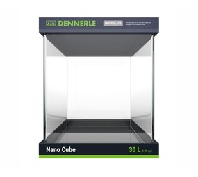 Dennerle Dennerle Nano Cube 30lt - White Glass Dennerle Dennerle Nano Cube 30lt - White Glass