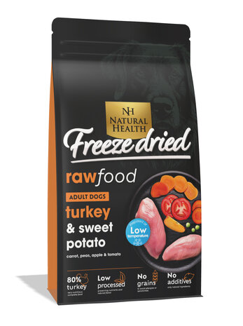 Natural Health Natural Health Dog Freeze Dried Turkey Natural Health Natural Health Dog Freeze Dried Turkey