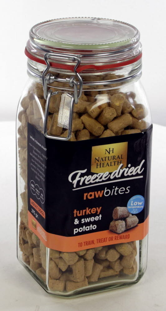 Natural Health Natural health Dog Raw Bites Freeze Dried Snack Turkey Natural Health Natural health Dog Raw Bites Freeze Dried Snack Turkey