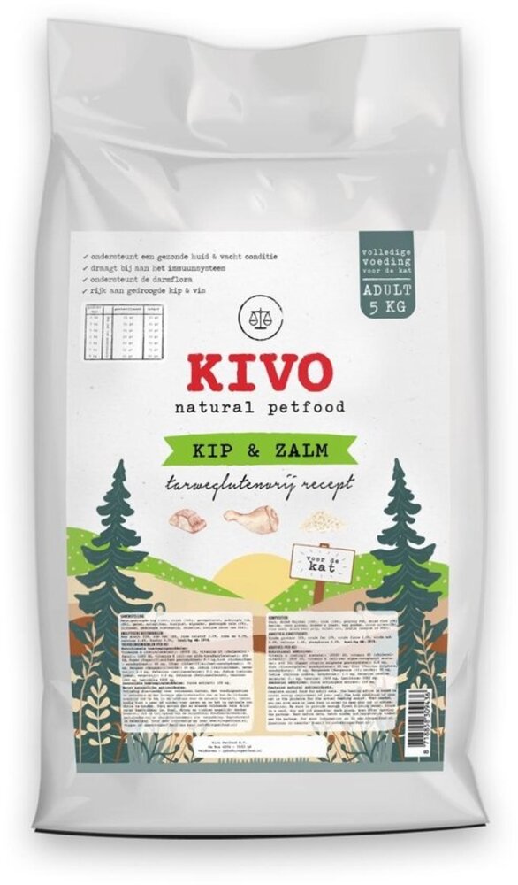 Kivo KIVO KAT PREMIUM KIP ZALM 5 KILO