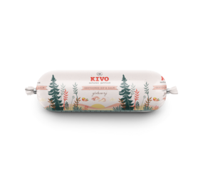 Kivo KIVO GESTOOMDE KIP ZALM 600GR