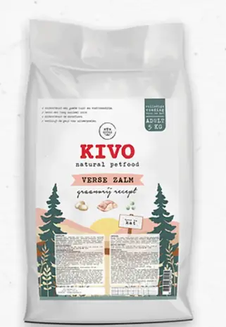 Kivo Kivo Kat Koud Geperst Verse Zalm 5 kg