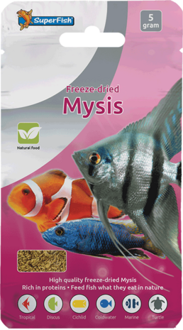 Superfish SF FREEZE DRIED MYSIS 5 GRAM Superfish SF FREEZE DRIED MYSIS 5 GRAM