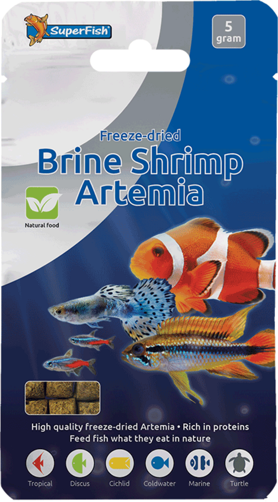 Superfish SF FREEZE DRIED ARTEMIA 5 GRAM